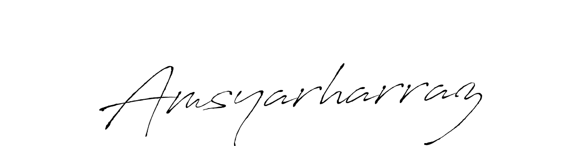 It looks lik you need a new signature style for name Amsyarharraz. Design unique handwritten (Antro_Vectra) signature with our free signature maker in just a few clicks. Amsyarharraz signature style 6 images and pictures png