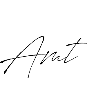 You should practise on your own different ways (Antro_Vectra) to write your name (Amt) in signature. don't let someone else do it for you. Amt signature style 6 images and pictures png