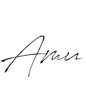 Also we have Amu name is the best signature style. Create professional handwritten signature collection using Antro_Vectra autograph style. Amu signature style 6 images and pictures png