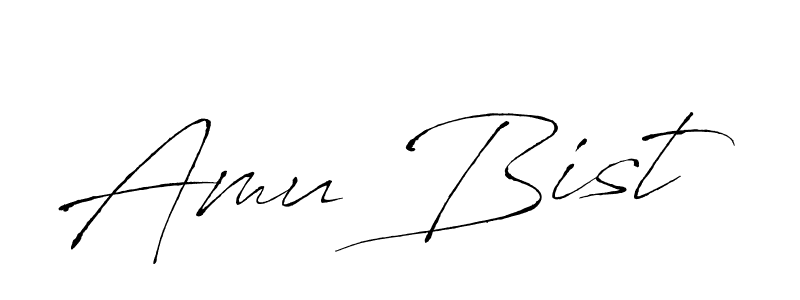 Also we have Amu Bist name is the best signature style. Create professional handwritten signature collection using Antro_Vectra autograph style. Amu Bist signature style 6 images and pictures png