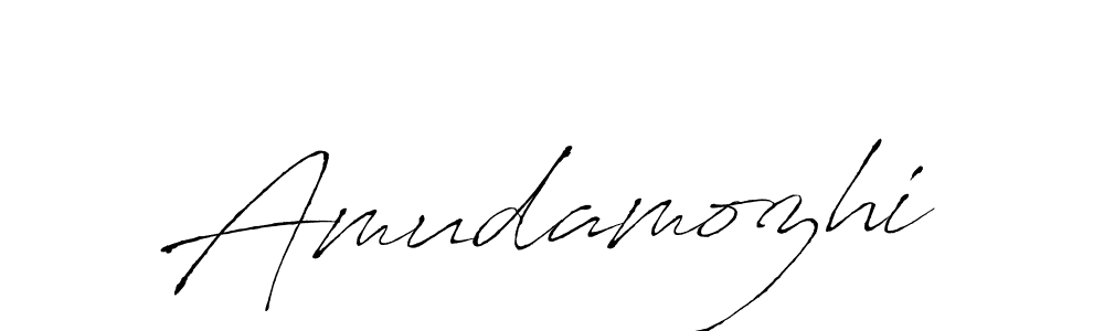 How to make Amudamozhi signature? Antro_Vectra is a professional autograph style. Create handwritten signature for Amudamozhi name. Amudamozhi signature style 6 images and pictures png