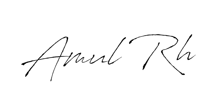How to make Amul Rh signature? Antro_Vectra is a professional autograph style. Create handwritten signature for Amul Rh name. Amul Rh signature style 6 images and pictures png