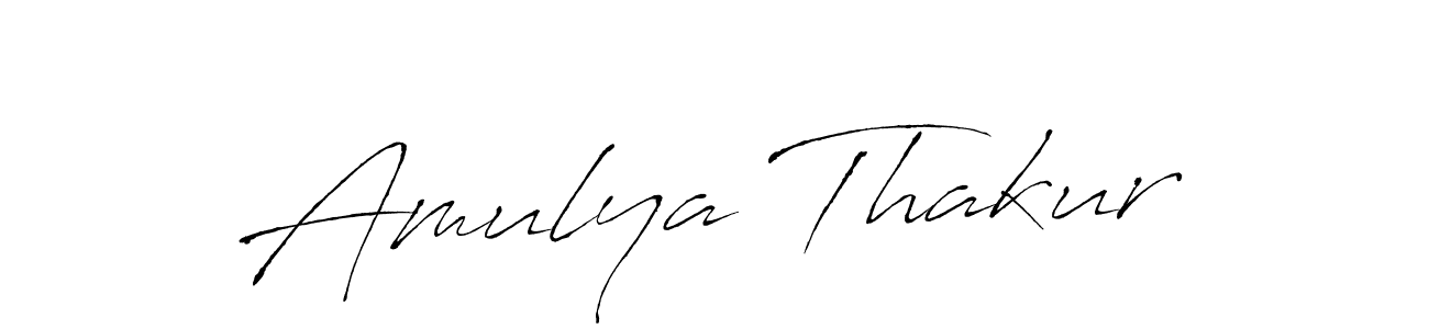 Antro_Vectra is a professional signature style that is perfect for those who want to add a touch of class to their signature. It is also a great choice for those who want to make their signature more unique. Get Amulya Thakur name to fancy signature for free. Amulya Thakur signature style 6 images and pictures png