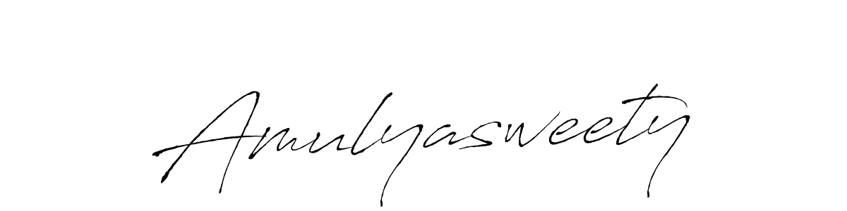 It looks lik you need a new signature style for name Amulyasweety. Design unique handwritten (Antro_Vectra) signature with our free signature maker in just a few clicks. Amulyasweety signature style 6 images and pictures png