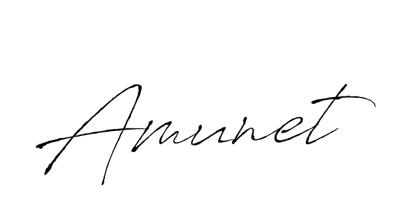 Also we have Amunet name is the best signature style. Create professional handwritten signature collection using Antro_Vectra autograph style. Amunet signature style 6 images and pictures png