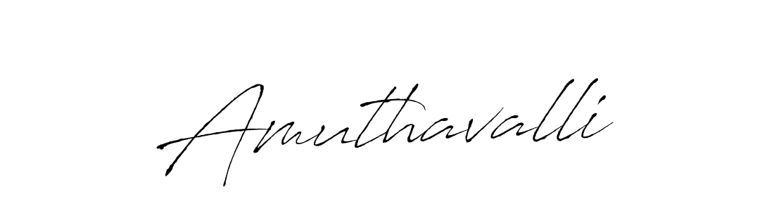 How to make Amuthavalli name signature. Use Antro_Vectra style for creating short signs online. This is the latest handwritten sign. Amuthavalli signature style 6 images and pictures png