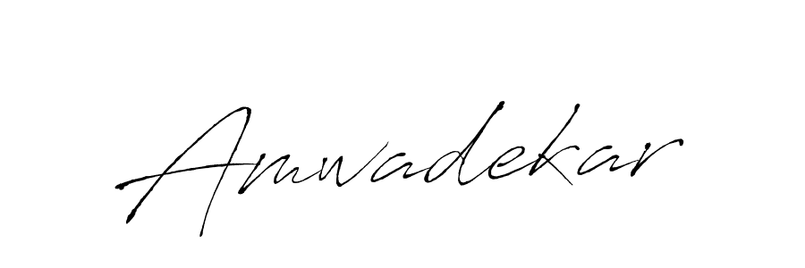 Amwadekar stylish signature style. Best Handwritten Sign (Antro_Vectra) for my name. Handwritten Signature Collection Ideas for my name Amwadekar. Amwadekar signature style 6 images and pictures png