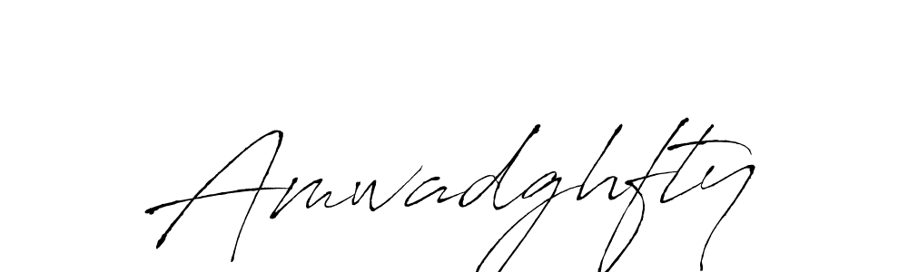 How to make Amwadghfty signature? Antro_Vectra is a professional autograph style. Create handwritten signature for Amwadghfty name. Amwadghfty signature style 6 images and pictures png