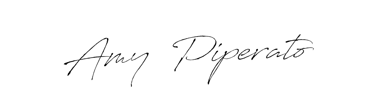 Similarly Antro_Vectra is the best handwritten signature design. Signature creator online .You can use it as an online autograph creator for name Amy  Piperato. Amy  Piperato signature style 6 images and pictures png