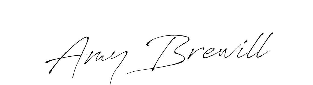Use a signature maker to create a handwritten signature online. With this signature software, you can design (Antro_Vectra) your own signature for name Amy Brewill. Amy Brewill signature style 6 images and pictures png