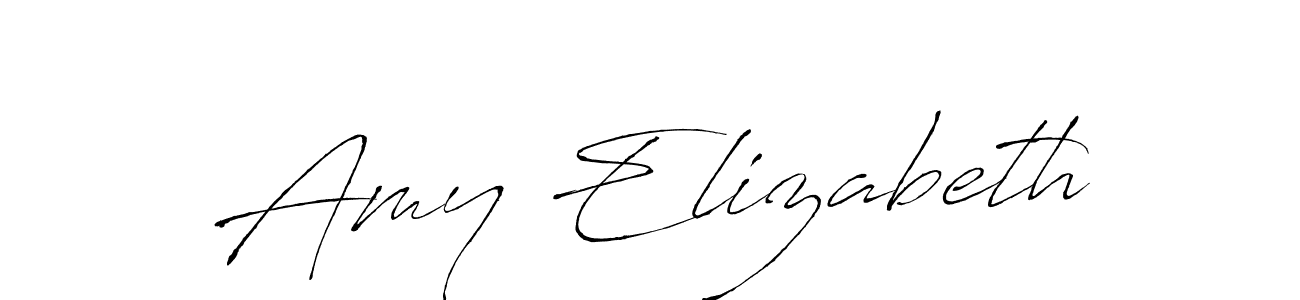 How to make Amy Elizabeth signature? Antro_Vectra is a professional autograph style. Create handwritten signature for Amy Elizabeth name. Amy Elizabeth signature style 6 images and pictures png