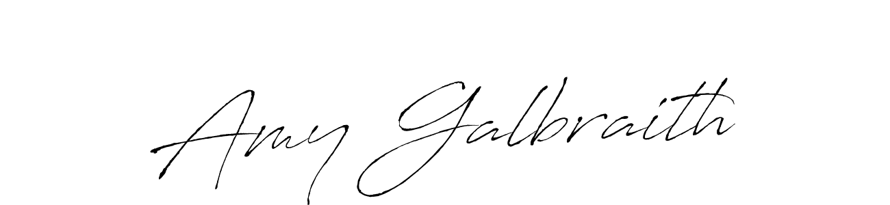 Design your own signature with our free online signature maker. With this signature software, you can create a handwritten (Antro_Vectra) signature for name Amy Galbraith. Amy Galbraith signature style 6 images and pictures png