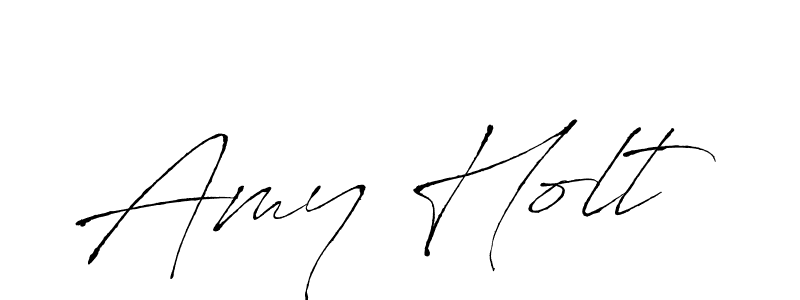 Use a signature maker to create a handwritten signature online. With this signature software, you can design (Antro_Vectra) your own signature for name Amy Holt. Amy Holt signature style 6 images and pictures png