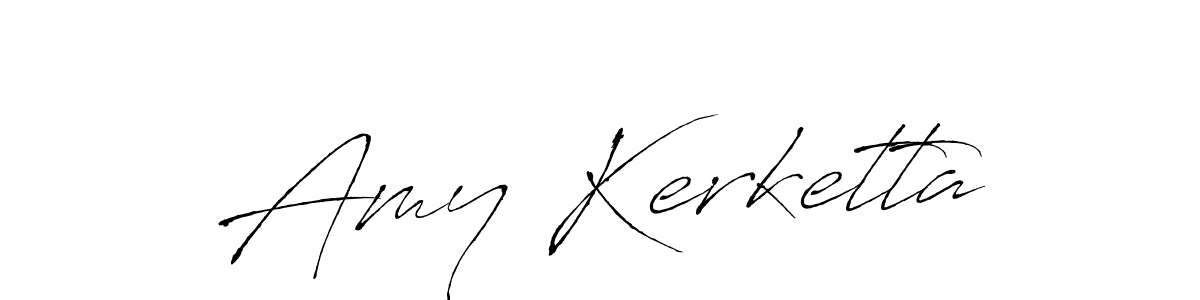 How to make Amy Kerketta signature? Antro_Vectra is a professional autograph style. Create handwritten signature for Amy Kerketta name. Amy Kerketta signature style 6 images and pictures png