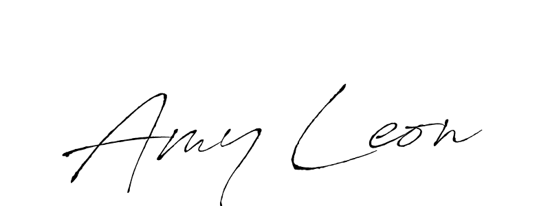 Make a beautiful signature design for name Amy Leon. Use this online signature maker to create a handwritten signature for free. Amy Leon signature style 6 images and pictures png