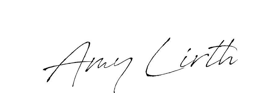 The best way (Antro_Vectra) to make a short signature is to pick only two or three words in your name. The name Amy Lirth include a total of six letters. For converting this name. Amy Lirth signature style 6 images and pictures png