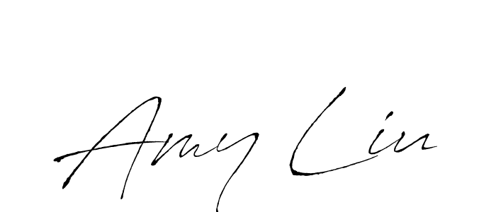 The best way (Antro_Vectra) to make a short signature is to pick only two or three words in your name. The name Amy Liu include a total of six letters. For converting this name. Amy Liu signature style 6 images and pictures png