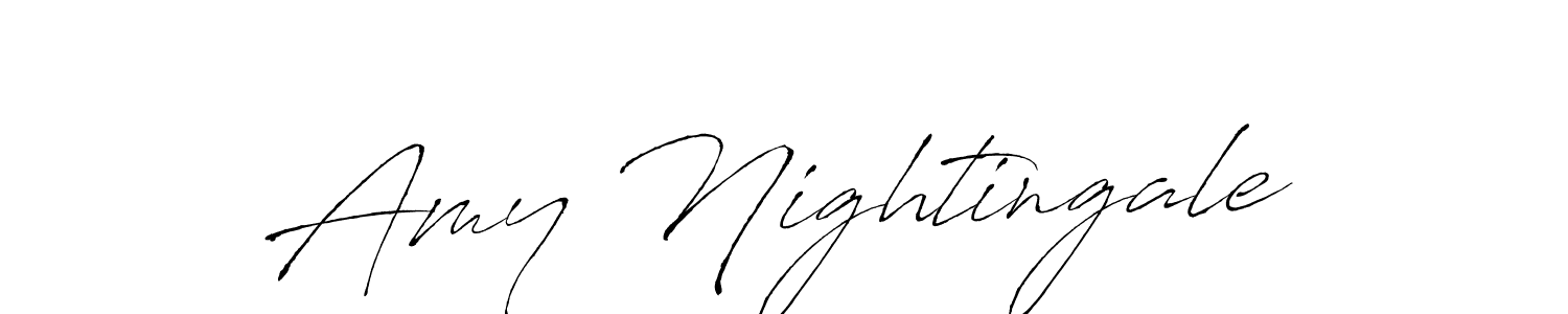 You should practise on your own different ways (Antro_Vectra) to write your name (Amy Nightingale) in signature. don't let someone else do it for you. Amy Nightingale signature style 6 images and pictures png