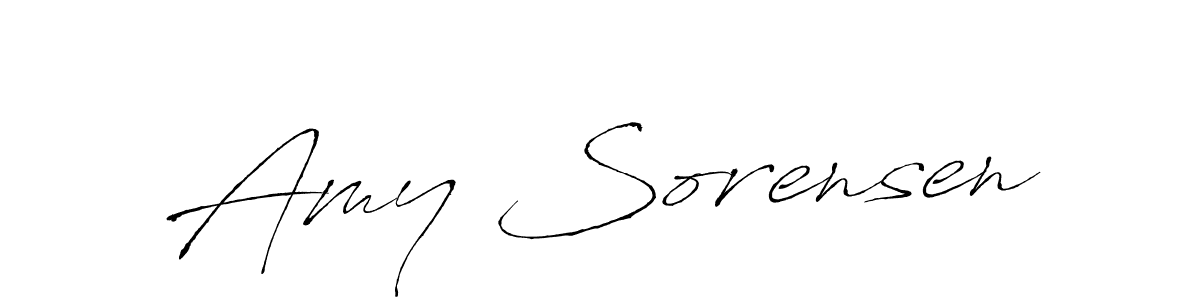 Design your own signature with our free online signature maker. With this signature software, you can create a handwritten (Antro_Vectra) signature for name Amy Sorensen. Amy Sorensen signature style 6 images and pictures png