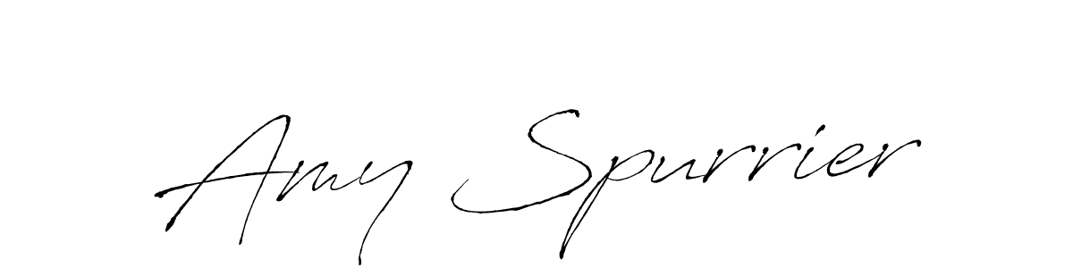 The best way (Antro_Vectra) to make a short signature is to pick only two or three words in your name. The name Amy Spurrier include a total of six letters. For converting this name. Amy Spurrier signature style 6 images and pictures png