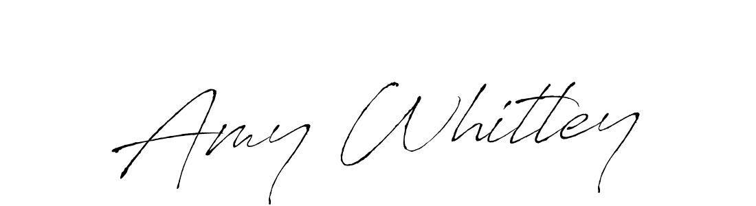 Design your own signature with our free online signature maker. With this signature software, you can create a handwritten (Antro_Vectra) signature for name Amy Whitley. Amy Whitley signature style 6 images and pictures png