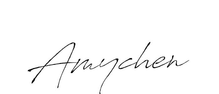 Also we have Amychen name is the best signature style. Create professional handwritten signature collection using Antro_Vectra autograph style. Amychen signature style 6 images and pictures png