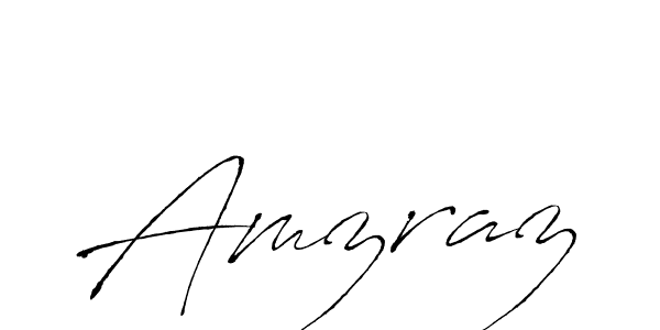 Design your own signature with our free online signature maker. With this signature software, you can create a handwritten (Antro_Vectra) signature for name Amzraz. Amzraz signature style 6 images and pictures png