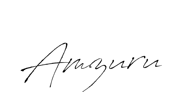 Make a beautiful signature design for name Amzuru. With this signature (Antro_Vectra) style, you can create a handwritten signature for free. Amzuru signature style 6 images and pictures png