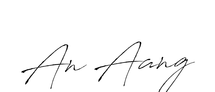 The best way (Antro_Vectra) to make a short signature is to pick only two or three words in your name. The name An Aang include a total of six letters. For converting this name. An Aang signature style 6 images and pictures png