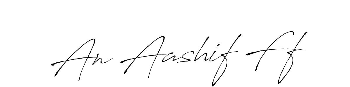 The best way (Antro_Vectra) to make a short signature is to pick only two or three words in your name. The name An Aashif Ff include a total of six letters. For converting this name. An Aashif Ff signature style 6 images and pictures png