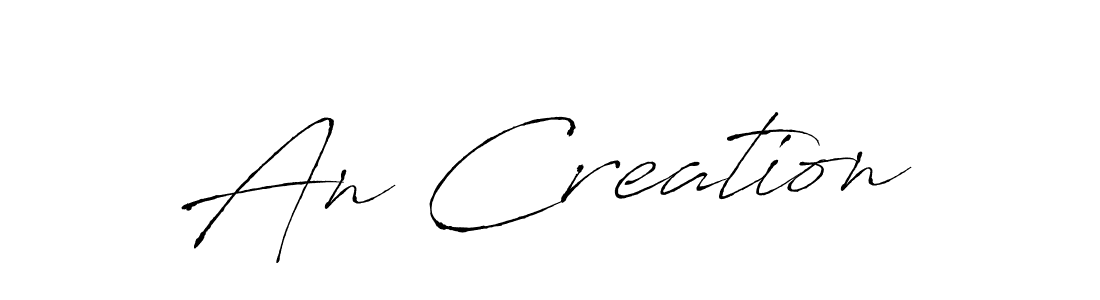 The best way (Antro_Vectra) to make a short signature is to pick only two or three words in your name. The name An Creation include a total of six letters. For converting this name. An Creation signature style 6 images and pictures png