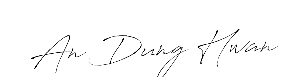 if you are searching for the best signature style for your name An Dung Hwan. so please give up your signature search. here we have designed multiple signature styles  using Antro_Vectra. An Dung Hwan signature style 6 images and pictures png