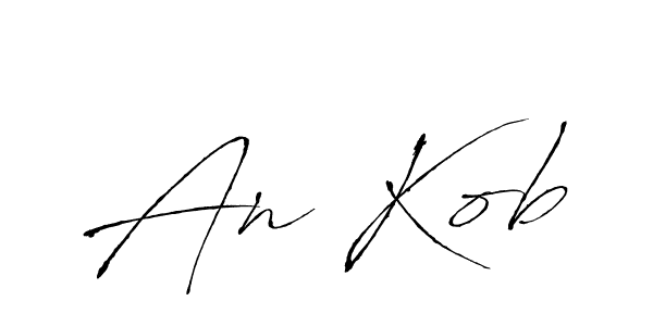 Make a beautiful signature design for name An Kob. Use this online signature maker to create a handwritten signature for free. An Kob signature style 6 images and pictures png