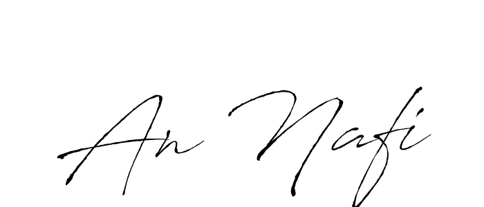 Also You can easily find your signature by using the search form. We will create An Nafi name handwritten signature images for you free of cost using Antro_Vectra sign style. An Nafi signature style 6 images and pictures png
