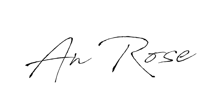 Design your own signature with our free online signature maker. With this signature software, you can create a handwritten (Antro_Vectra) signature for name An Rose. An Rose signature style 6 images and pictures png
