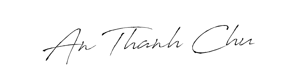 Antro_Vectra is a professional signature style that is perfect for those who want to add a touch of class to their signature. It is also a great choice for those who want to make their signature more unique. Get An Thanh Chu name to fancy signature for free. An Thanh Chu signature style 6 images and pictures png