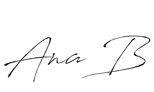 Similarly Antro_Vectra is the best handwritten signature design. Signature creator online .You can use it as an online autograph creator for name Ana B. Ana B signature style 6 images and pictures png