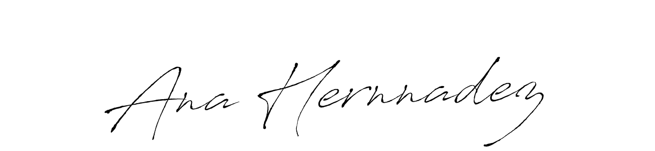 Create a beautiful signature design for name Ana Hernnadez. With this signature (Antro_Vectra) fonts, you can make a handwritten signature for free. Ana Hernnadez signature style 6 images and pictures png
