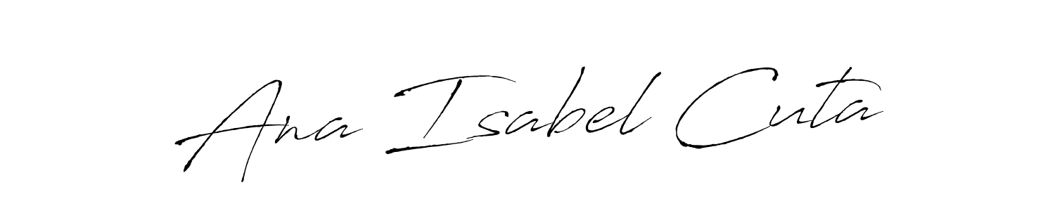 This is the best signature style for the Ana Isabel Cuta name. Also you like these signature font (Antro_Vectra). Mix name signature. Ana Isabel Cuta signature style 6 images and pictures png