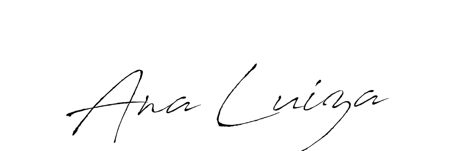 This is the best signature style for the Ana Luiza name. Also you like these signature font (Antro_Vectra). Mix name signature. Ana Luiza signature style 6 images and pictures png
