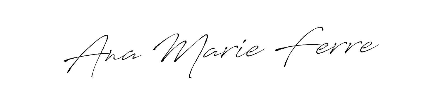 Similarly Antro_Vectra is the best handwritten signature design. Signature creator online .You can use it as an online autograph creator for name Ana Marie Ferre. Ana Marie Ferre signature style 6 images and pictures png