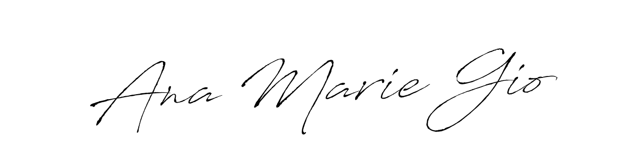 Make a beautiful signature design for name Ana Marie Gio. Use this online signature maker to create a handwritten signature for free. Ana Marie Gio signature style 6 images and pictures png