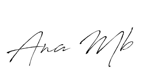 Make a beautiful signature design for name Ana Mb. Use this online signature maker to create a handwritten signature for free. Ana Mb signature style 6 images and pictures png