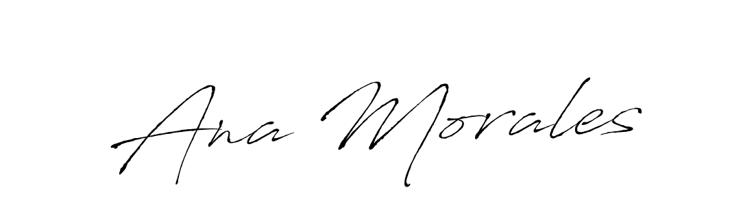 Similarly Antro_Vectra is the best handwritten signature design. Signature creator online .You can use it as an online autograph creator for name Ana Morales. Ana Morales signature style 6 images and pictures png