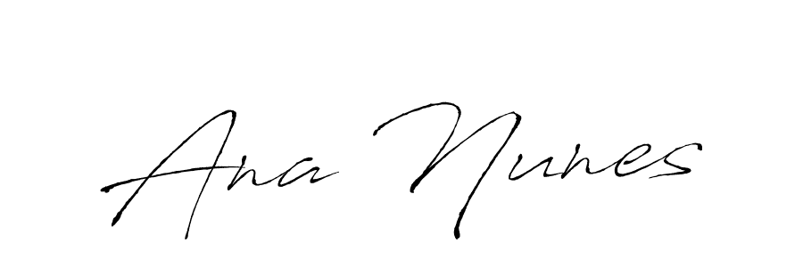 Also we have Ana Nunes name is the best signature style. Create professional handwritten signature collection using Antro_Vectra autograph style. Ana Nunes signature style 6 images and pictures png