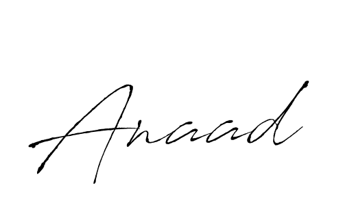 Create a beautiful signature design for name Anaad. With this signature (Antro_Vectra) fonts, you can make a handwritten signature for free. Anaad signature style 6 images and pictures png