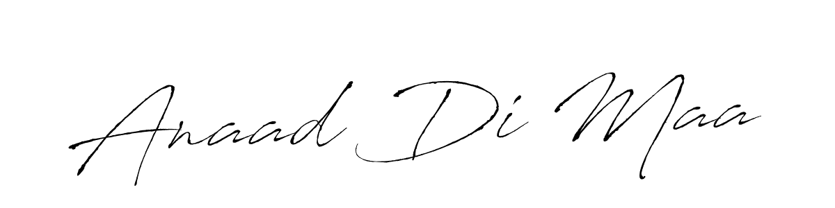 Make a beautiful signature design for name Anaad Di Maa. Use this online signature maker to create a handwritten signature for free. Anaad Di Maa signature style 6 images and pictures png