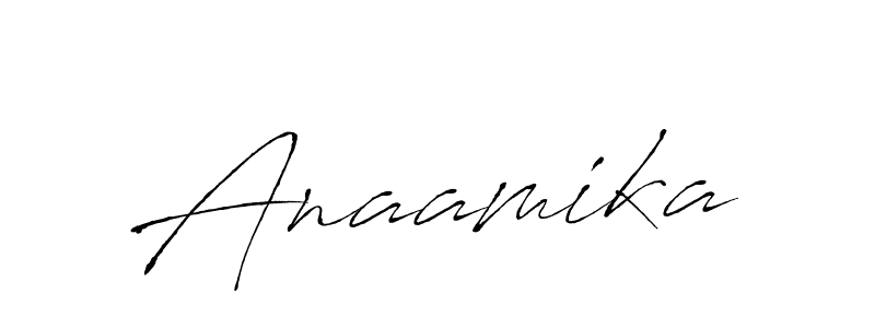 Create a beautiful signature design for name Anaamika. With this signature (Antro_Vectra) fonts, you can make a handwritten signature for free. Anaamika signature style 6 images and pictures png