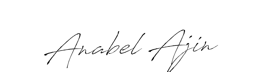 How to make Anabel Ajin signature? Antro_Vectra is a professional autograph style. Create handwritten signature for Anabel Ajin name. Anabel Ajin signature style 6 images and pictures png