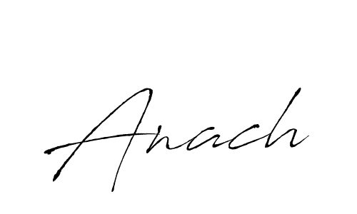 Antro_Vectra is a professional signature style that is perfect for those who want to add a touch of class to their signature. It is also a great choice for those who want to make their signature more unique. Get Anach name to fancy signature for free. Anach signature style 6 images and pictures png
